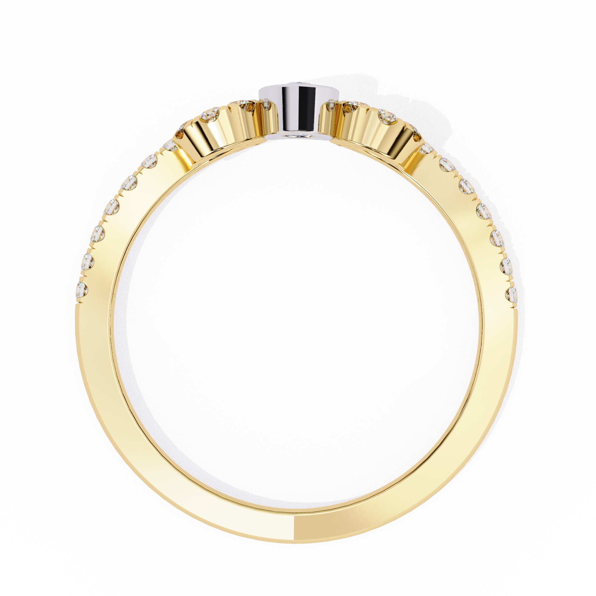 Pear Drop Diamond Ring 4