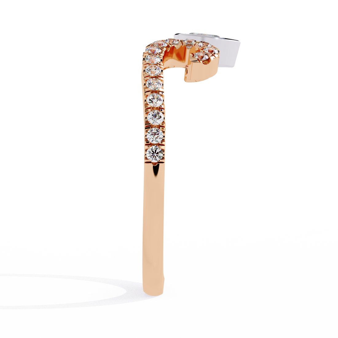 Pear Drop Diamond Ring 7