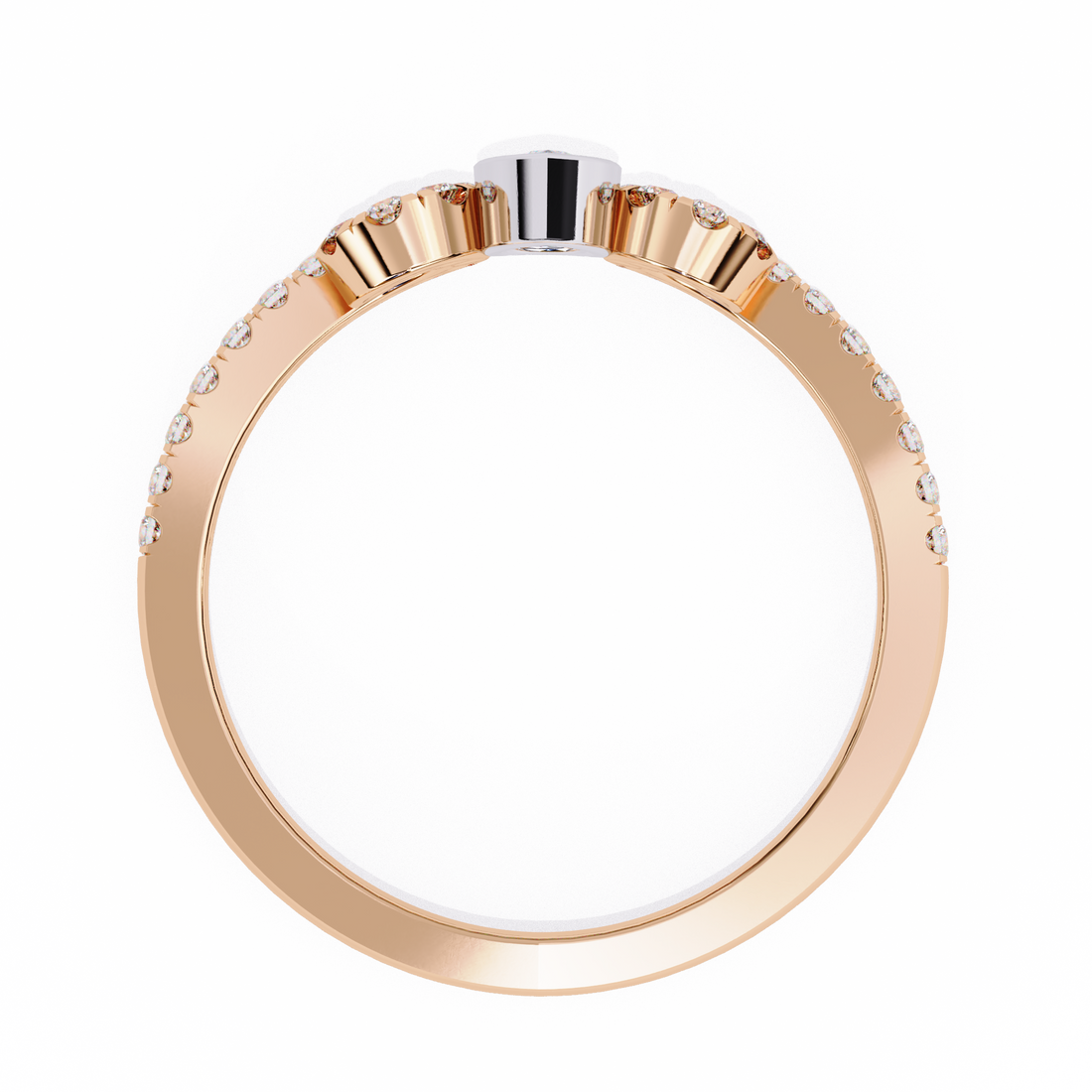 Pear Drop Diamond Ring 8