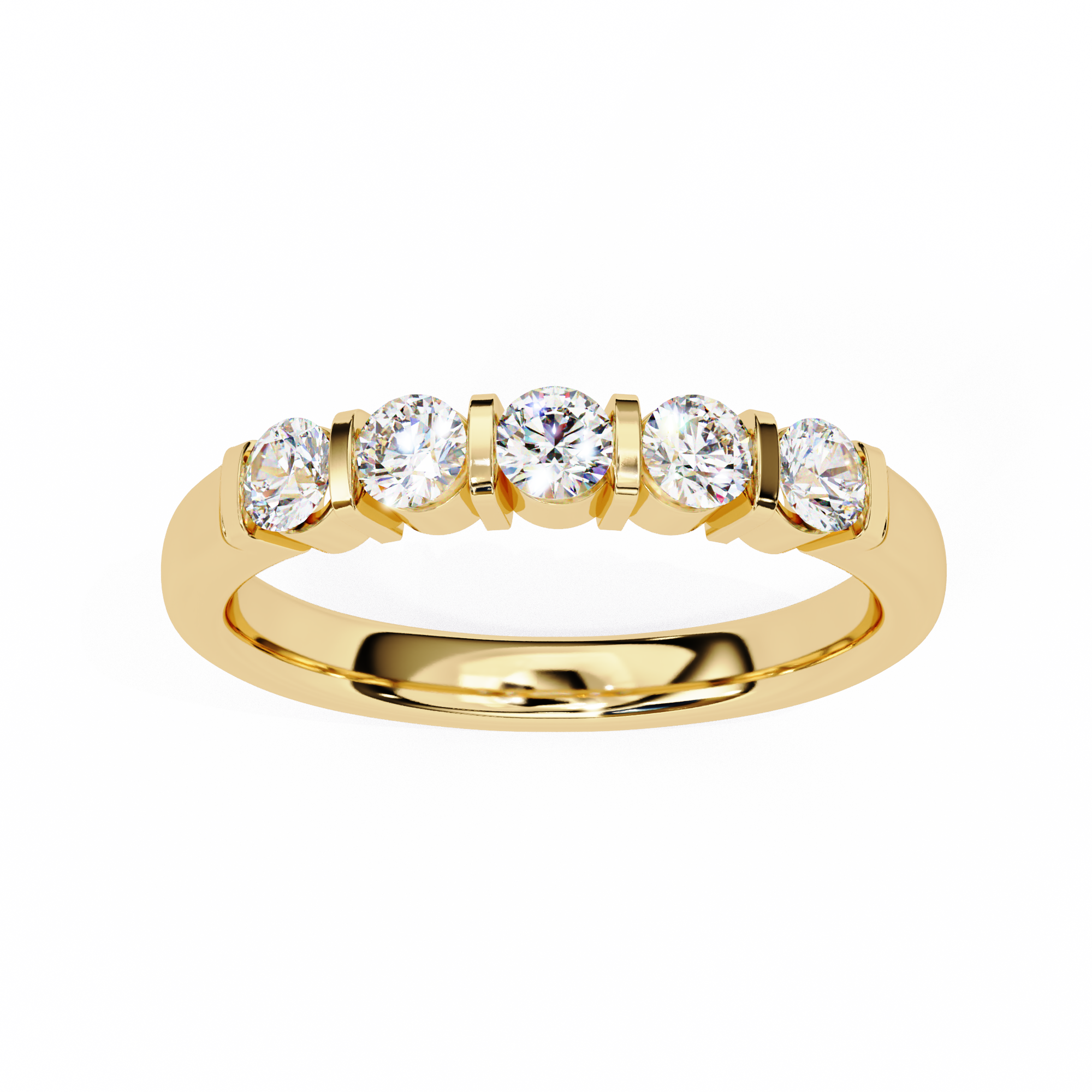 Peeking Brilliance Diamond Ring 2