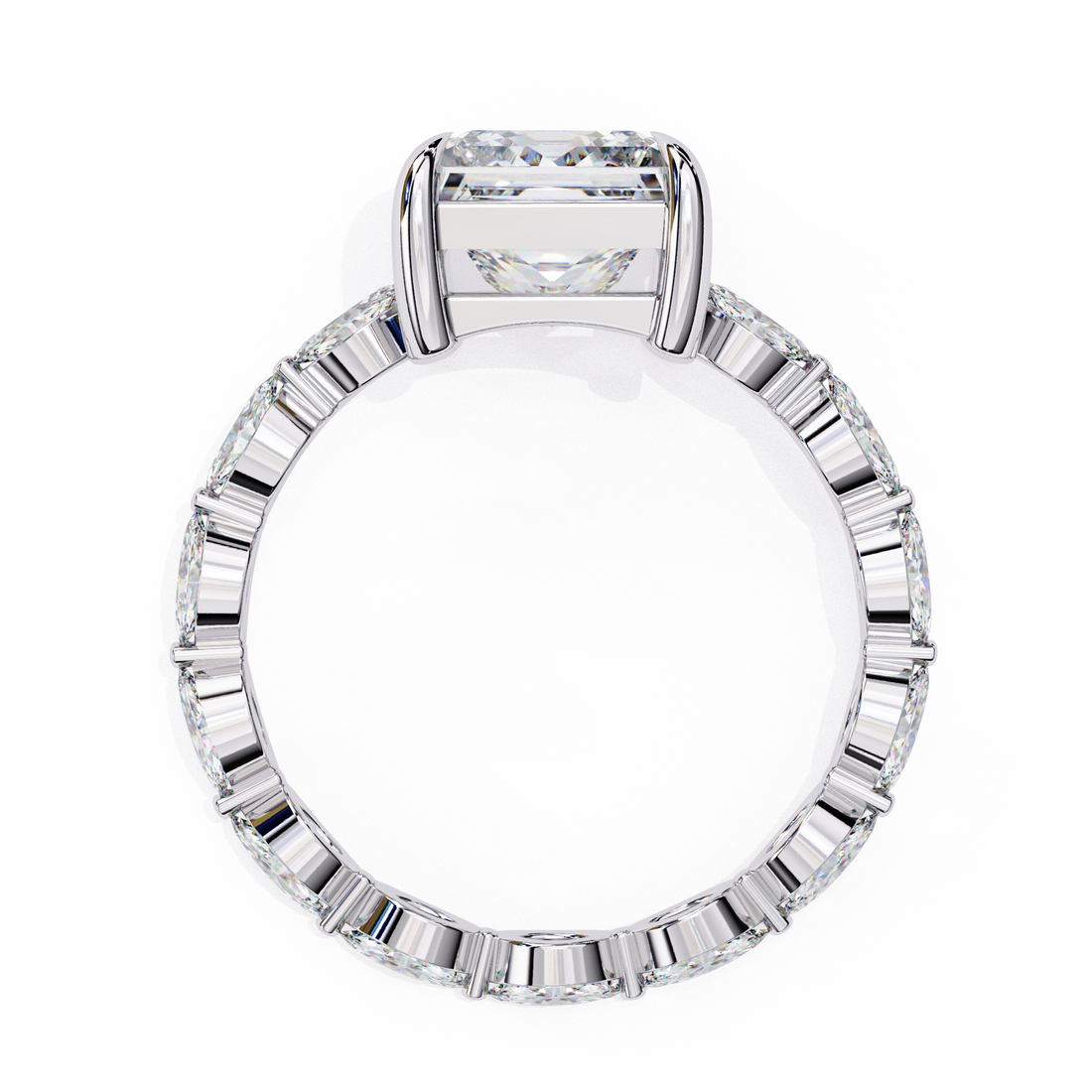 Perfect Rhythm Princess Diamond Ring12