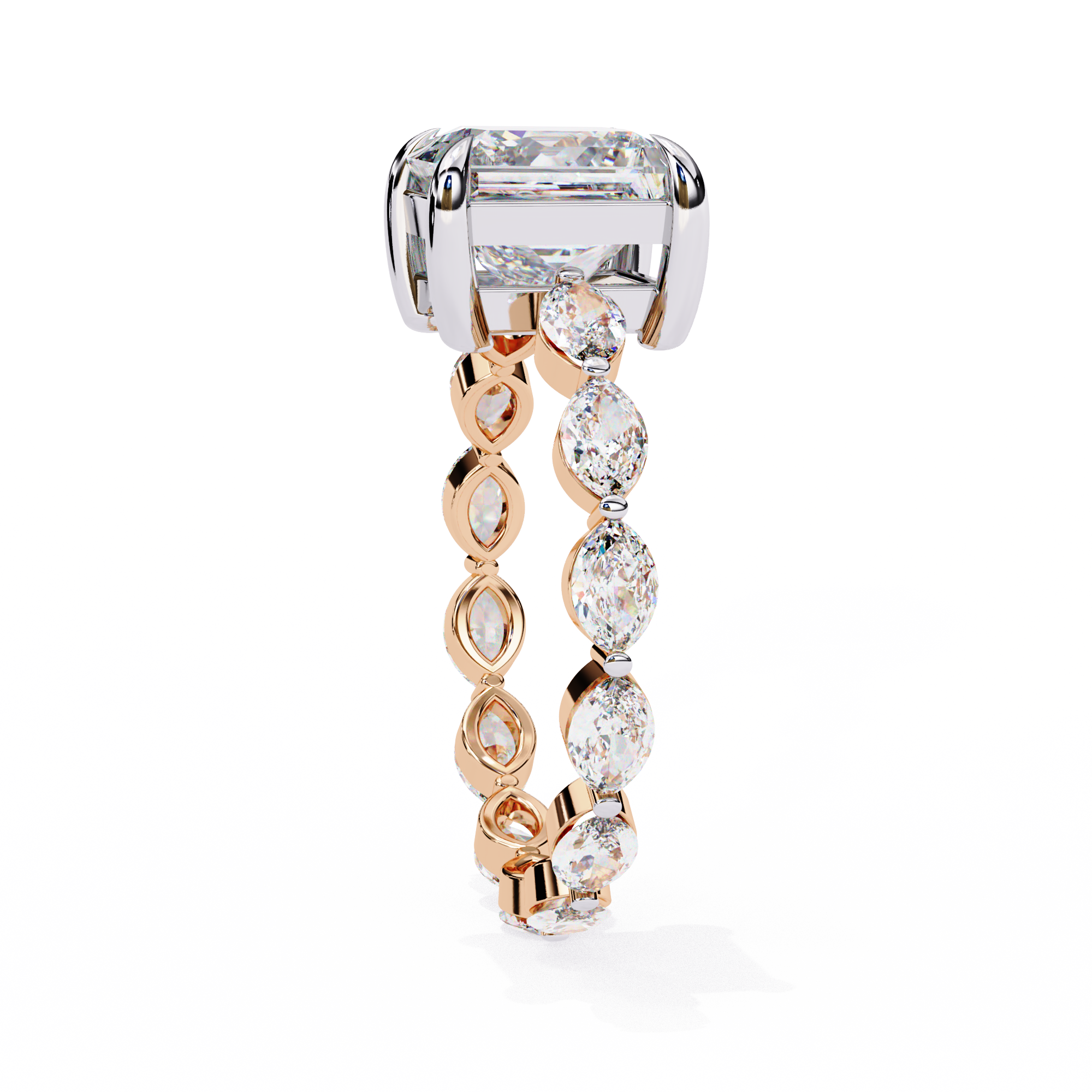 Perfect Rhythm Princess Diamond Ring8