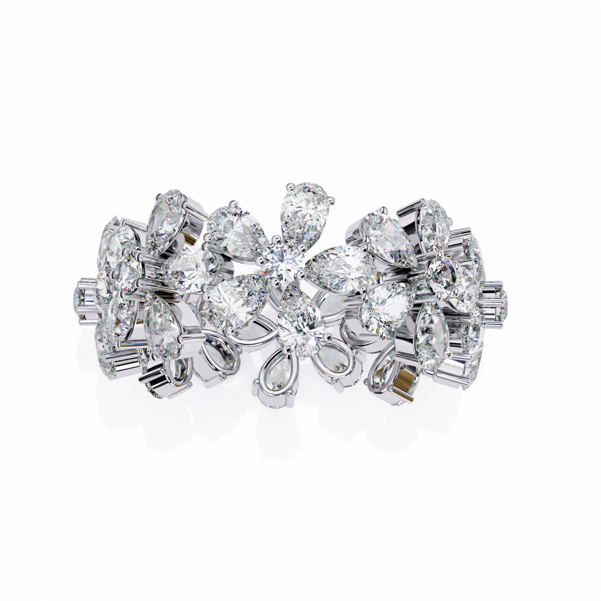 Petal Bloom Lab Grown Diamond Ring14