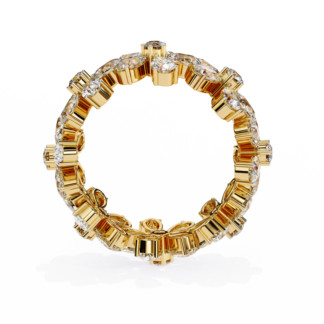 Petal Bloom Lab Grown Diamond Ring6