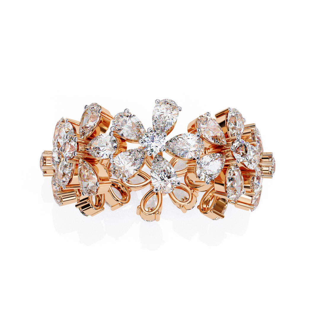 Petal Bloom Lab Grown Diamond Ring8