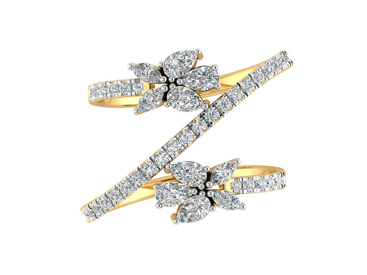 Petal Whisper Diamond Ring