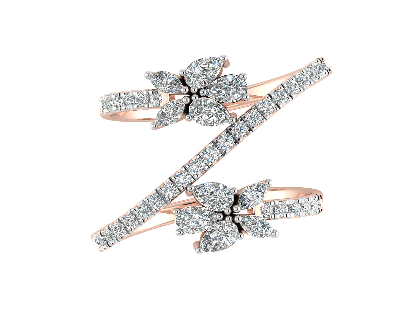 Petal Whisper Diamond Ring 4