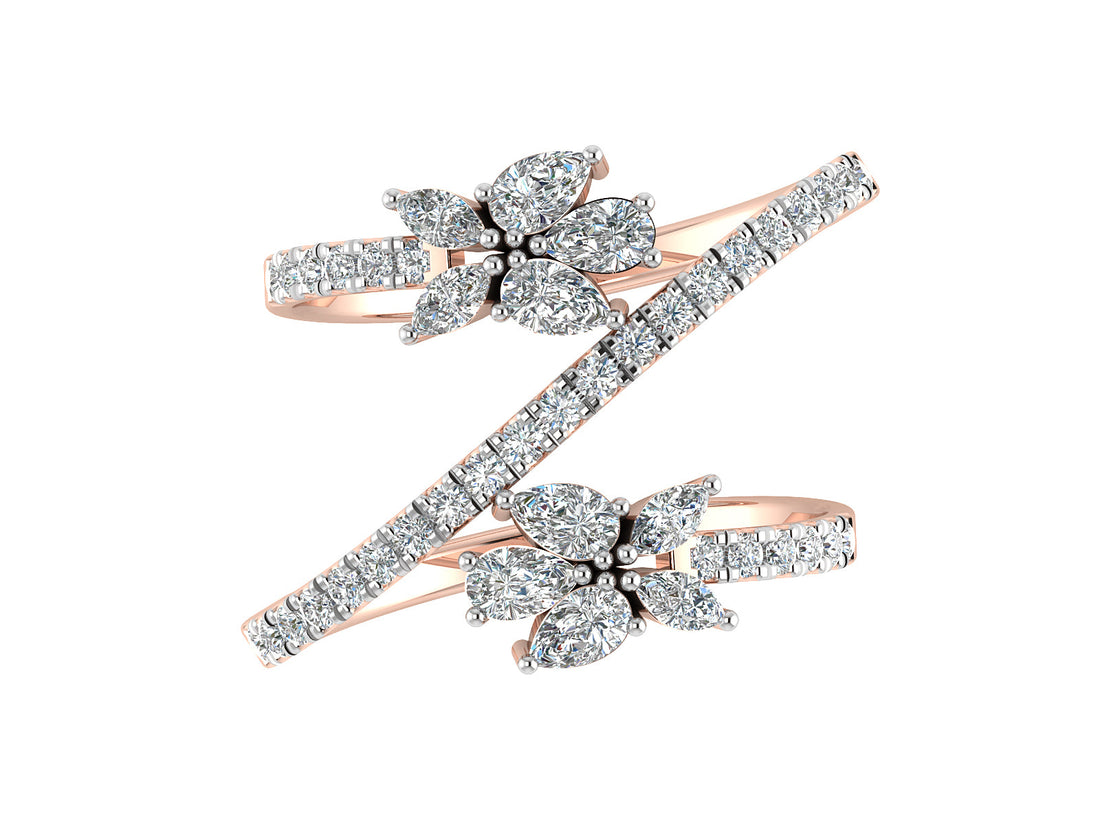 Petal Whisper Diamond Ring 4