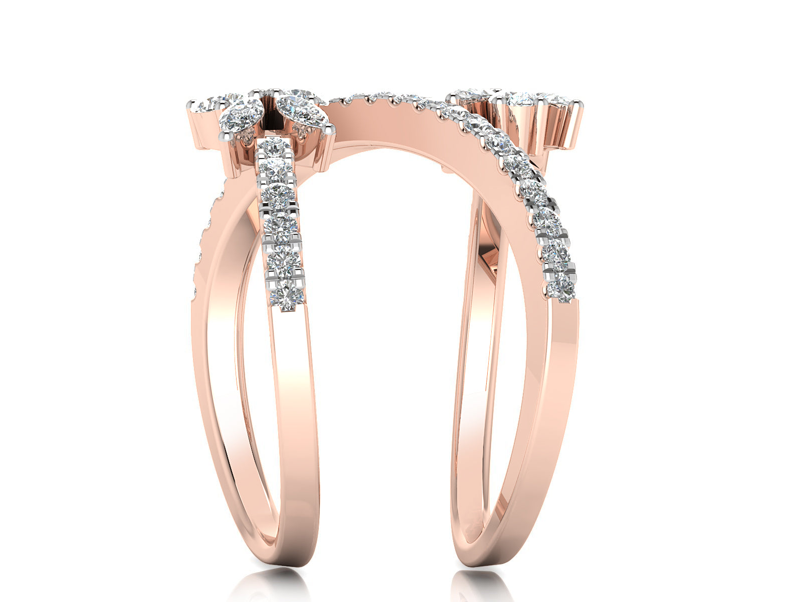 Petal Whisper Diamond Ring 6
