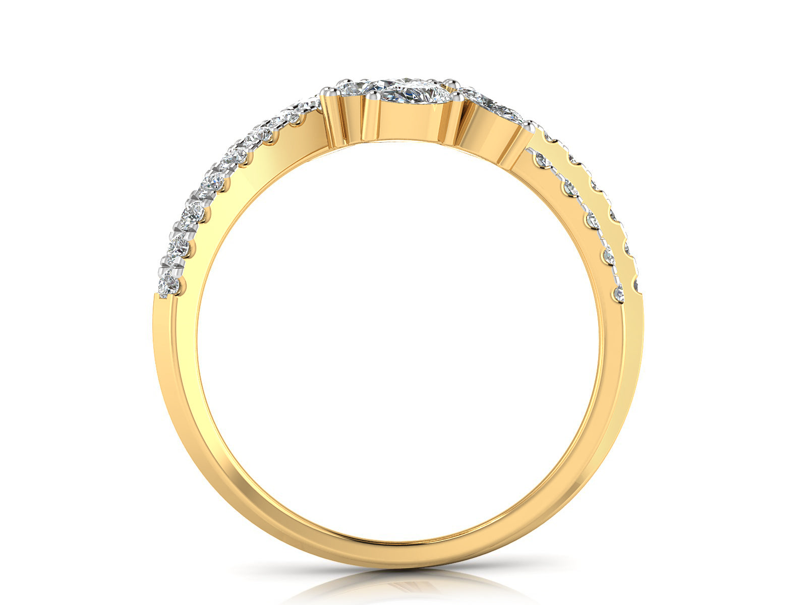 Petal Whisper Diamond Ring 8