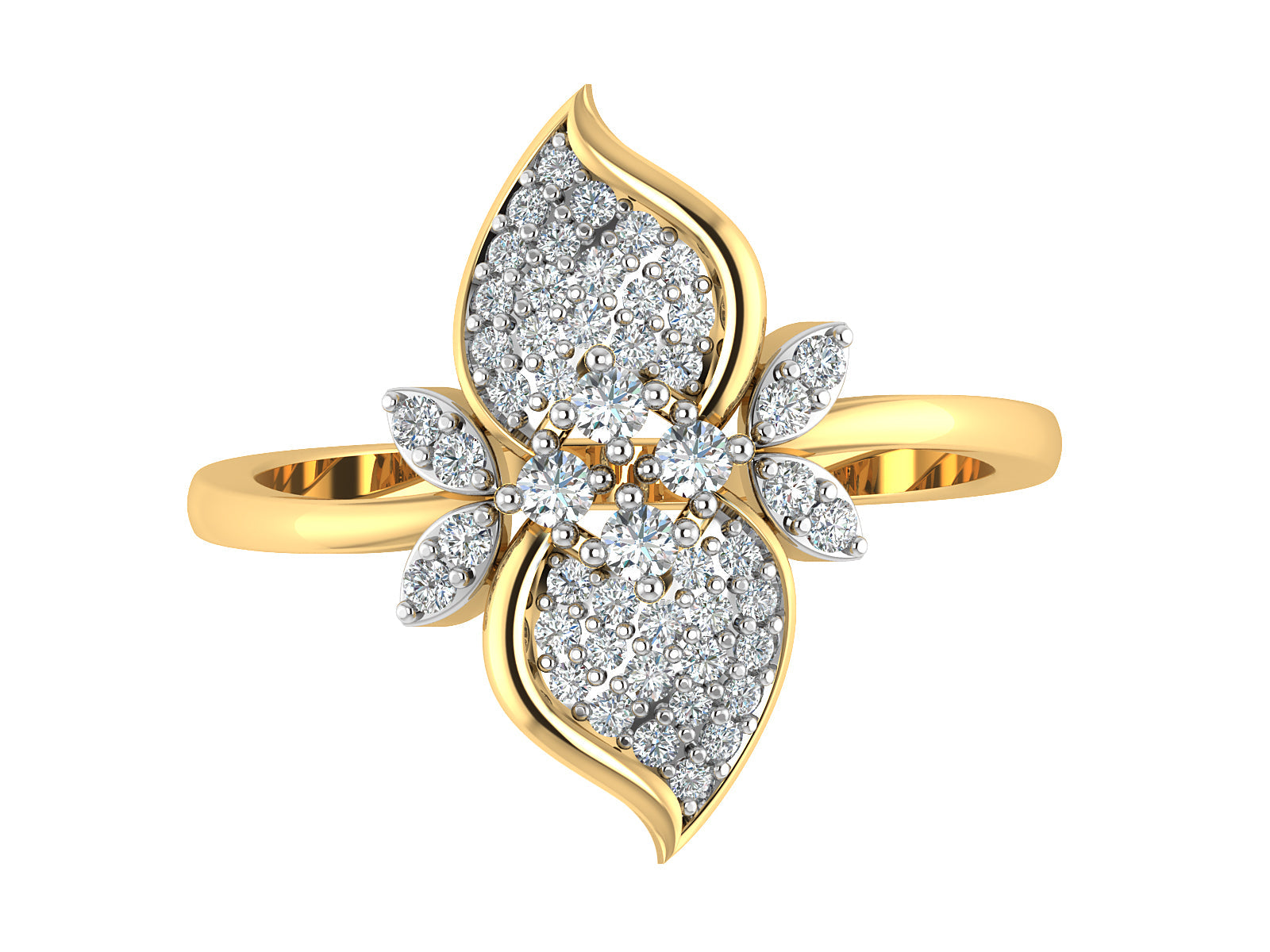 Petals of Elegance Diamond Ring