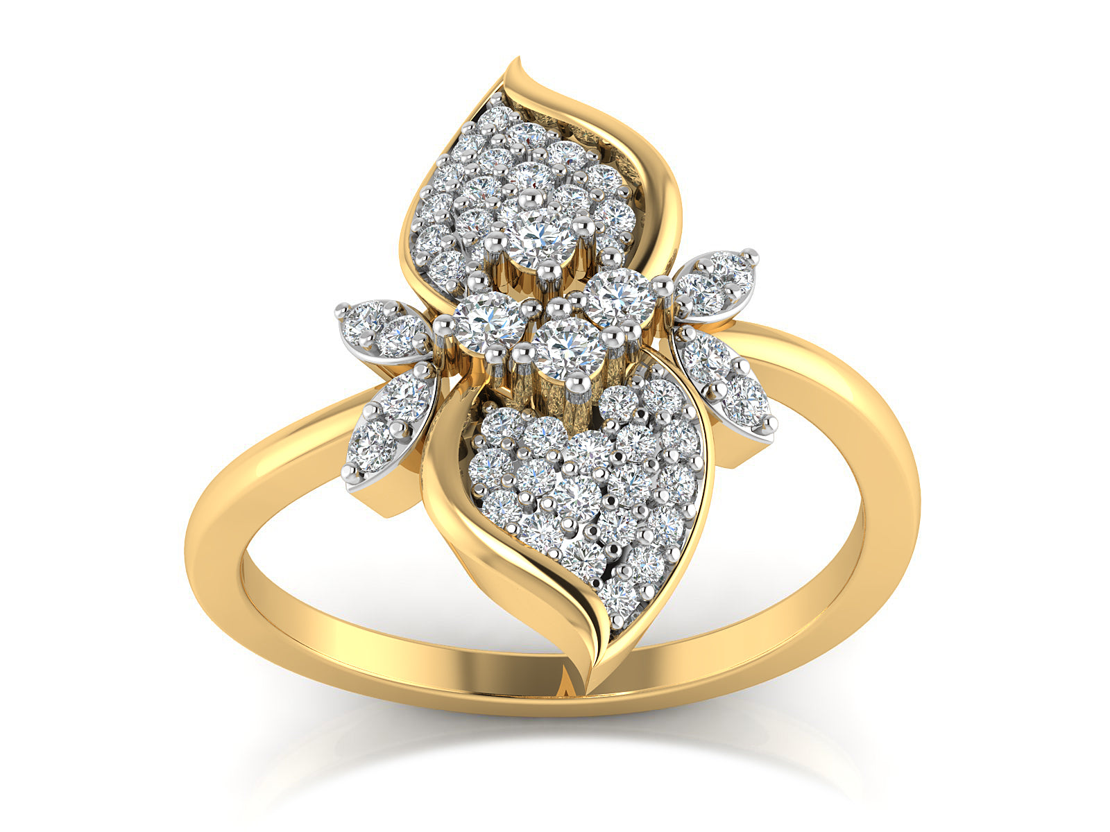 Petals of Elegance Diamond Ring 2