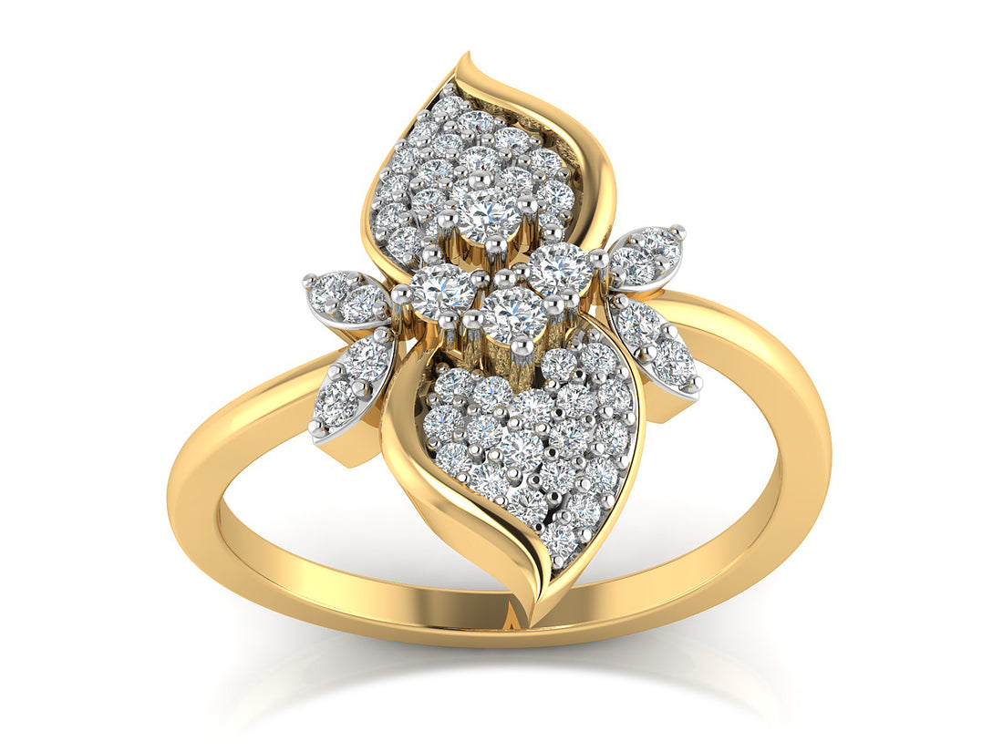 Petals of Elegance Diamond Ring 2