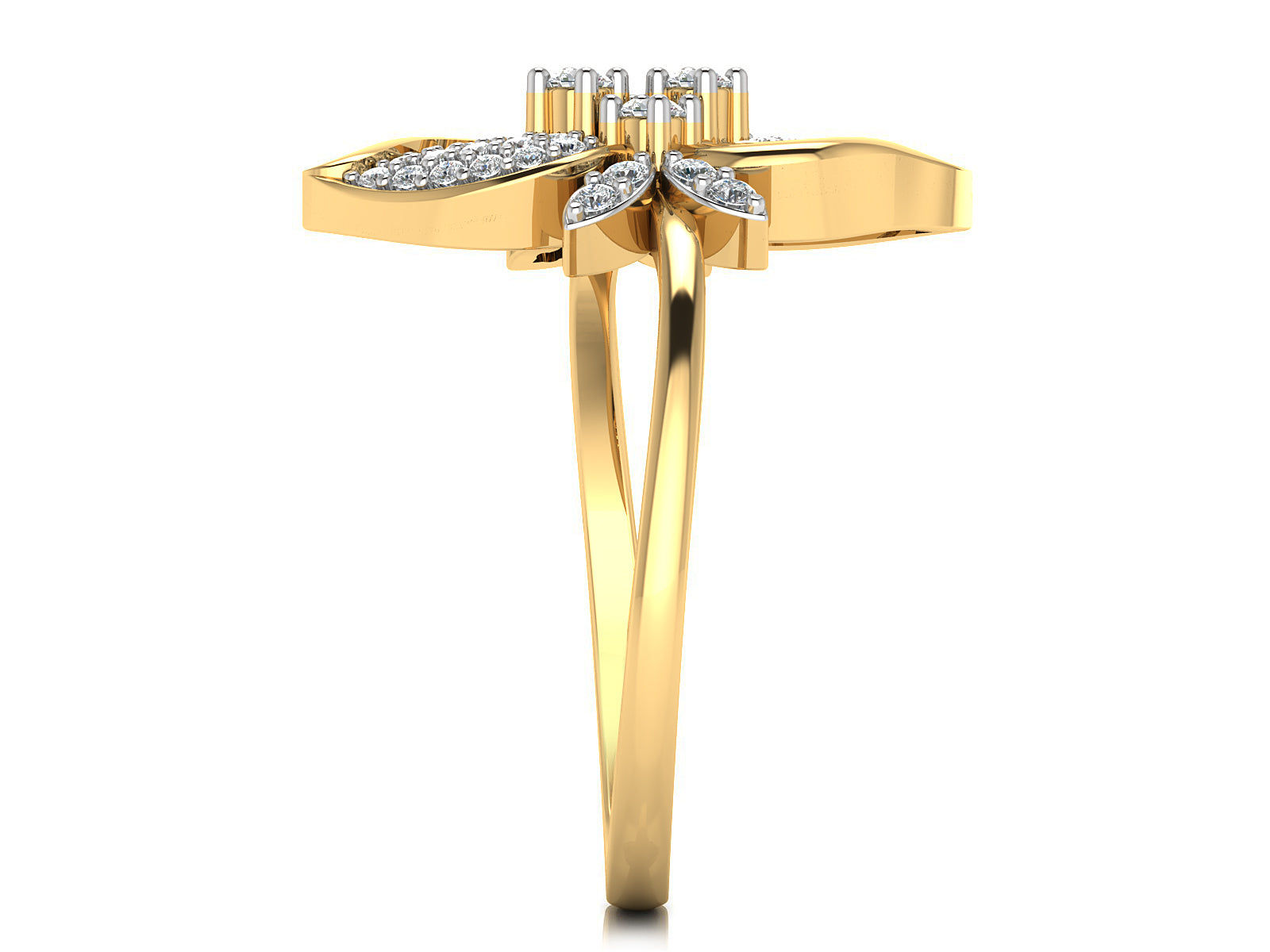 Petals of Elegance Diamond Ring 3