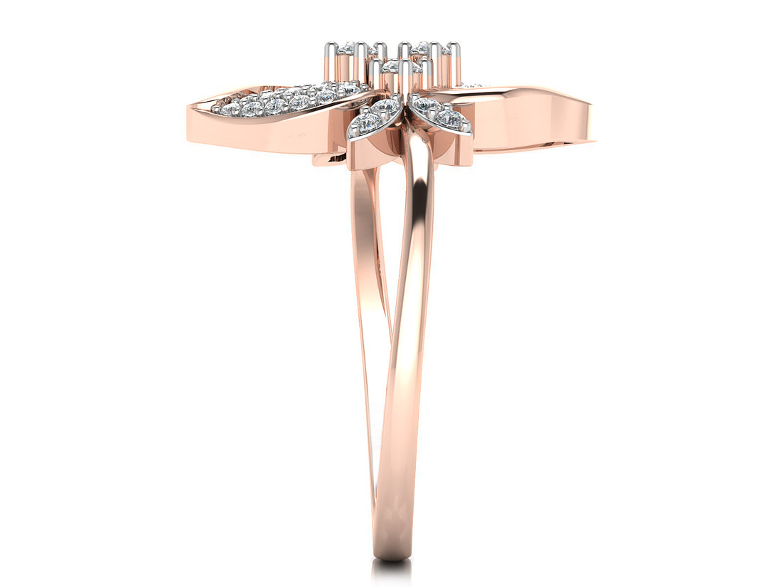 Petals of Elegance Diamond Ring 7