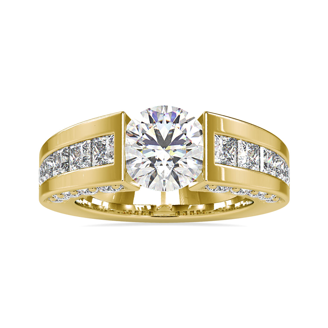 Prestige Split Shank Diamond Ring