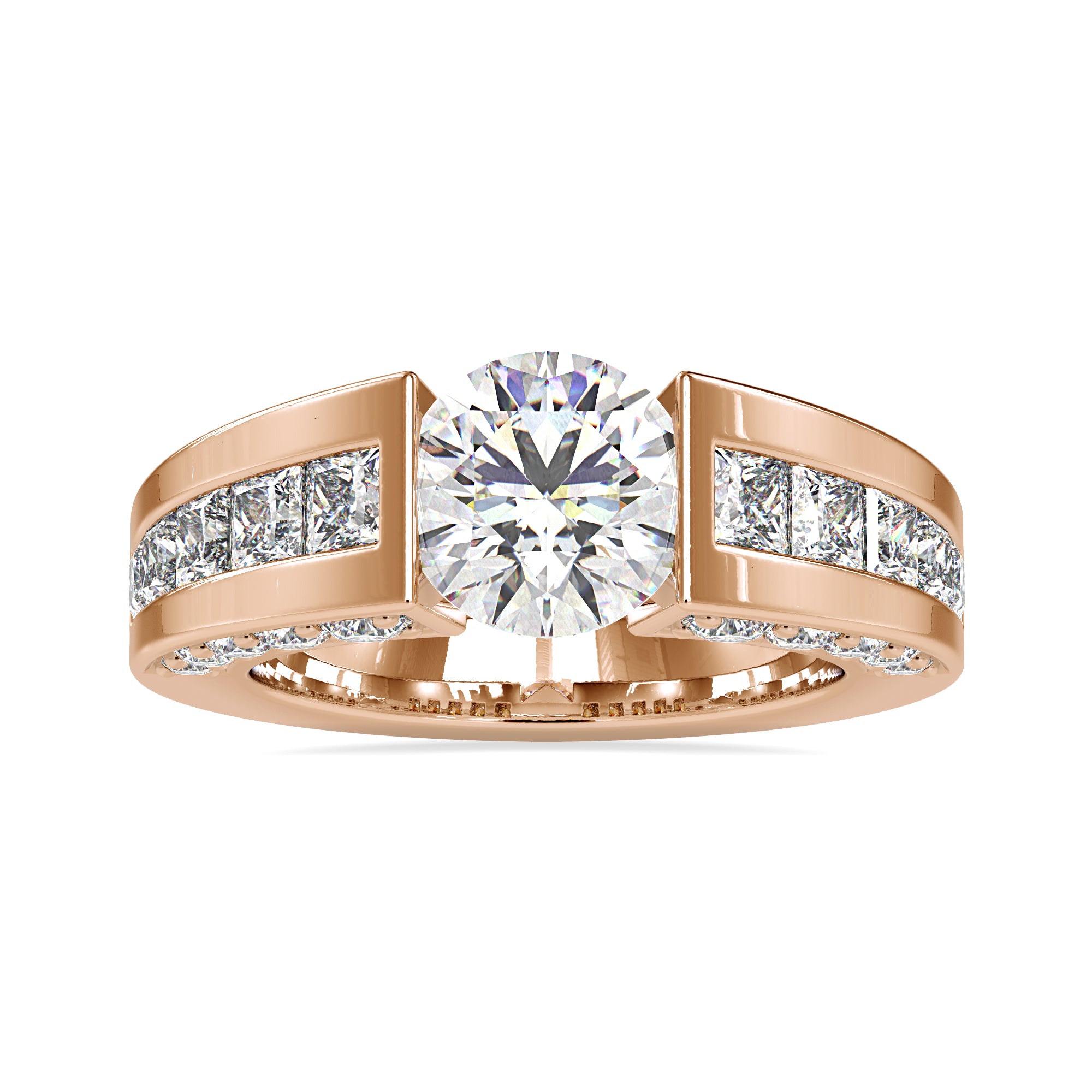 Prestige Split Shank Diamond Ring 2