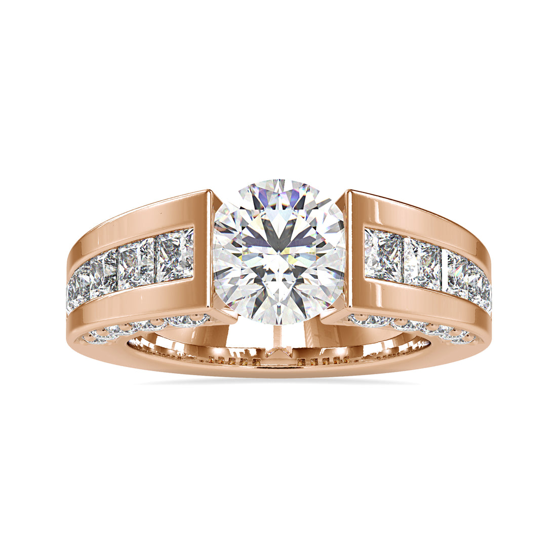 Prestige Split Shank Diamond Ring 2