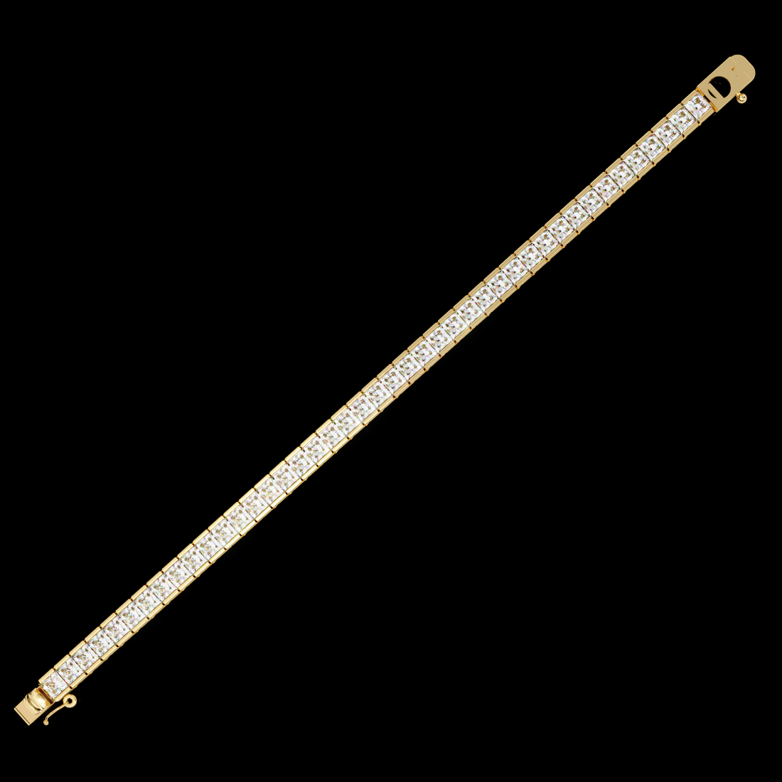 Princess Diamond Tennis Bracelet