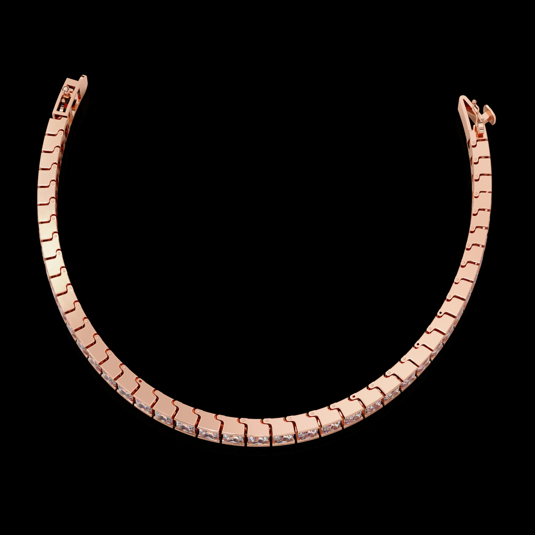 Princess Diamond Tennis Bracelet