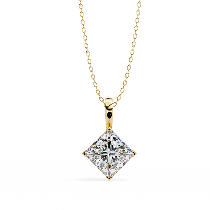 Princess Lab Grown Diamond pendant