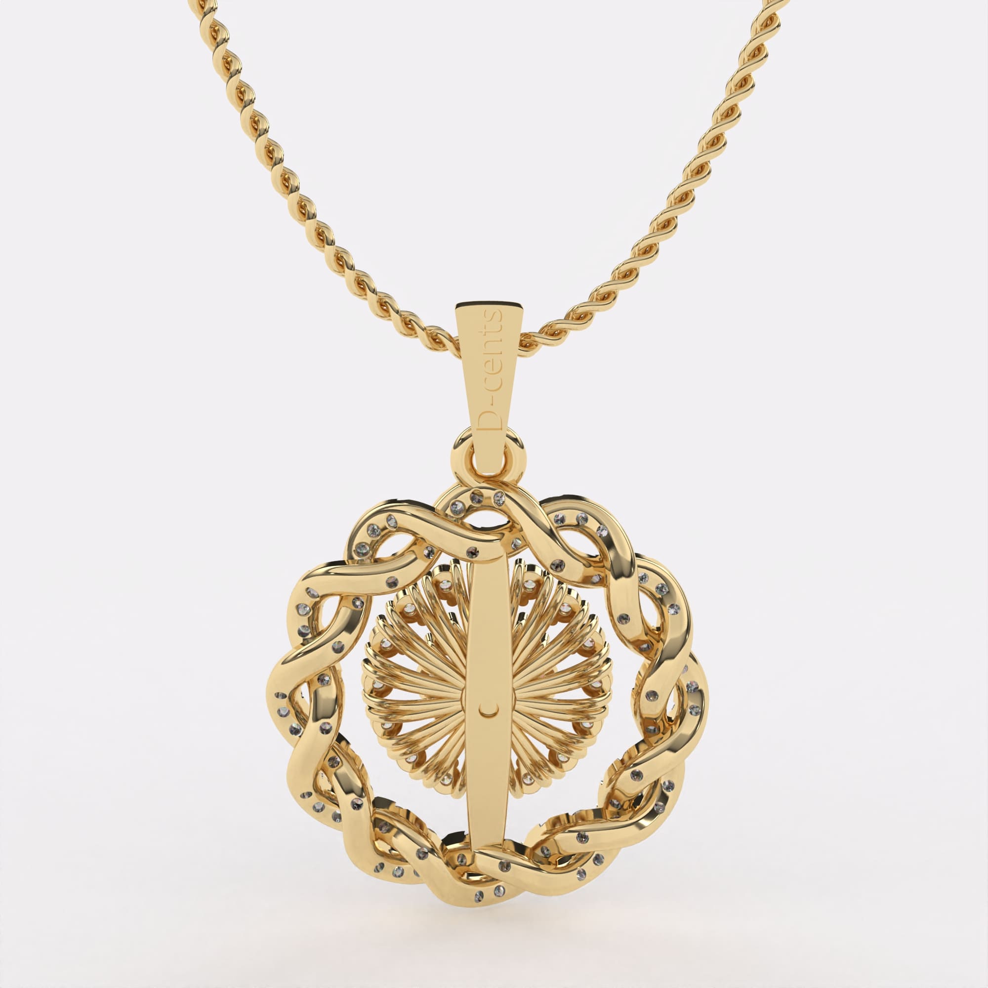 Prism Glow Diamond Pendant