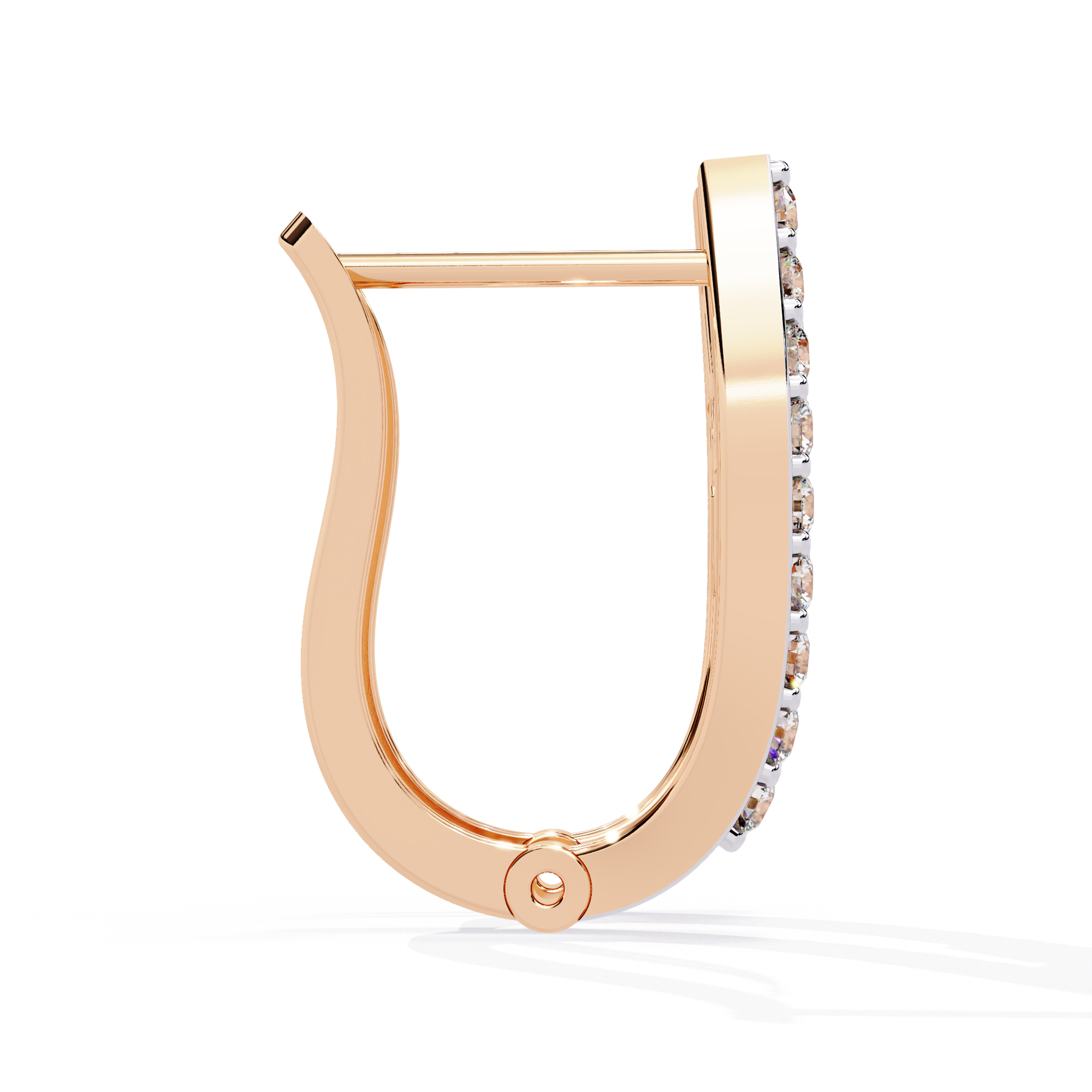 Pure Elegance Lab Grown Diamond Hoops
