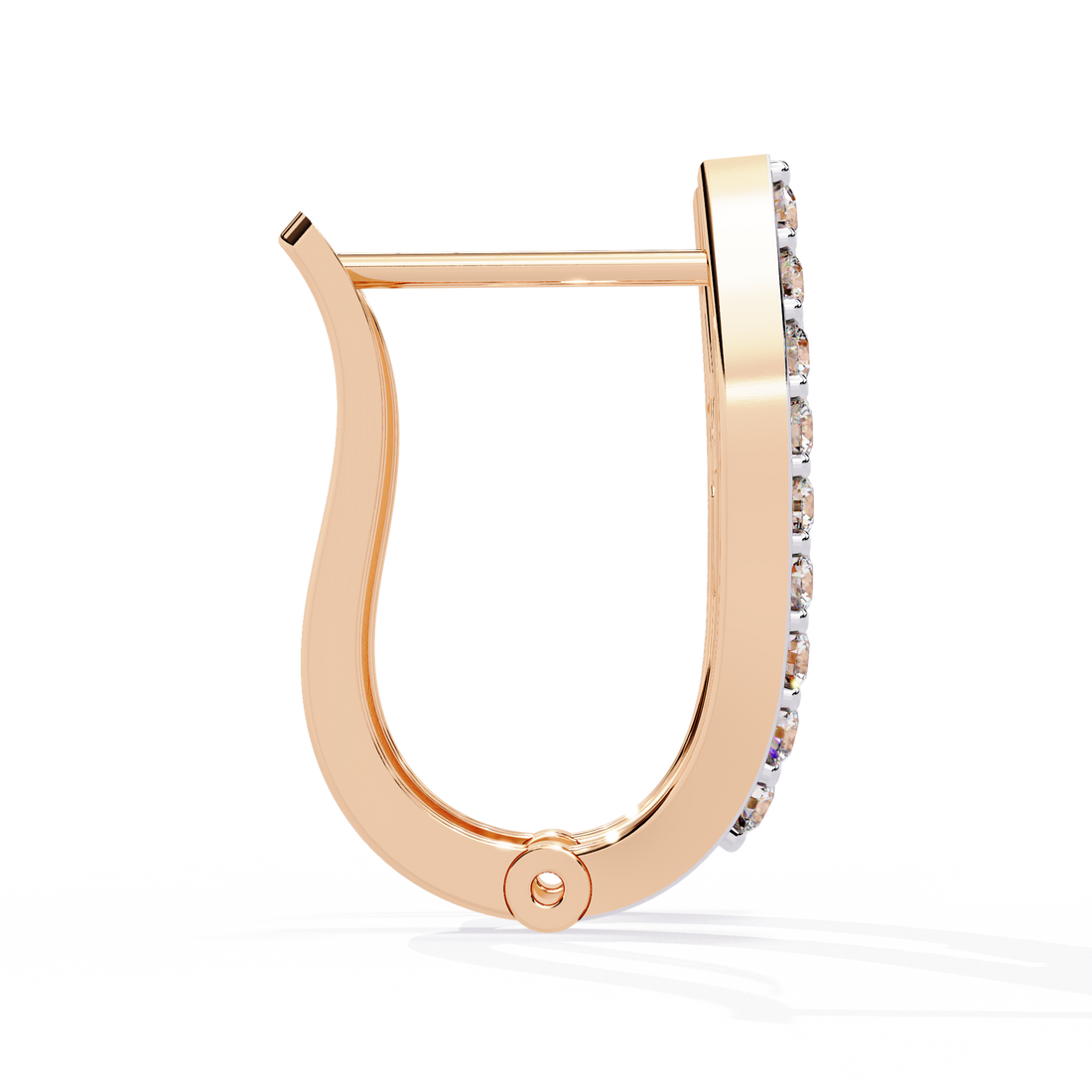 Pure Elegance Lab Grown Diamond Hoops