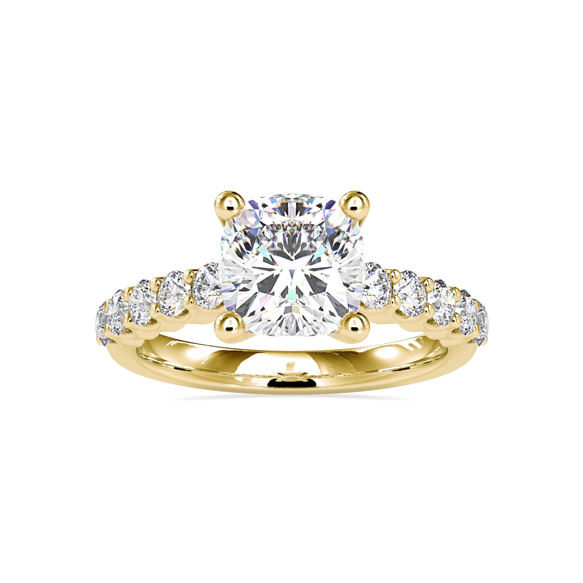 Pure Shining Solitaire Ring