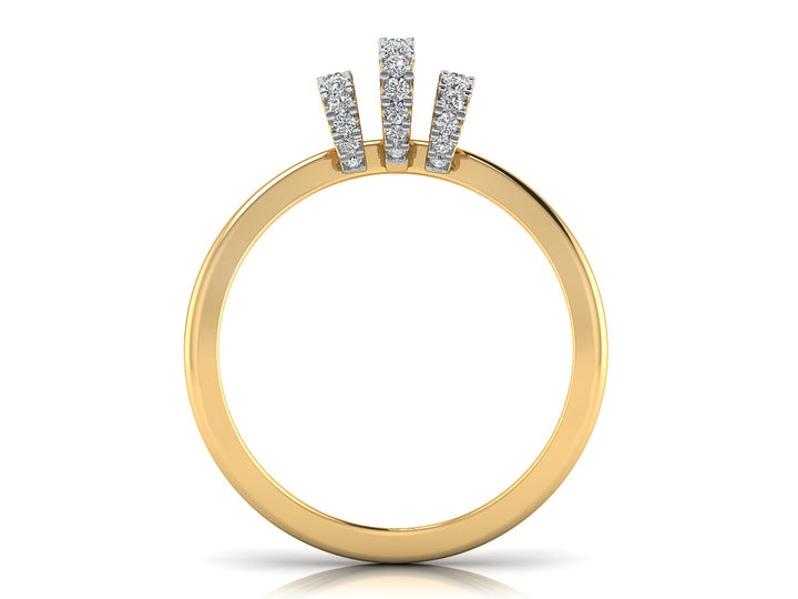 Twin Halo Diamond Ring