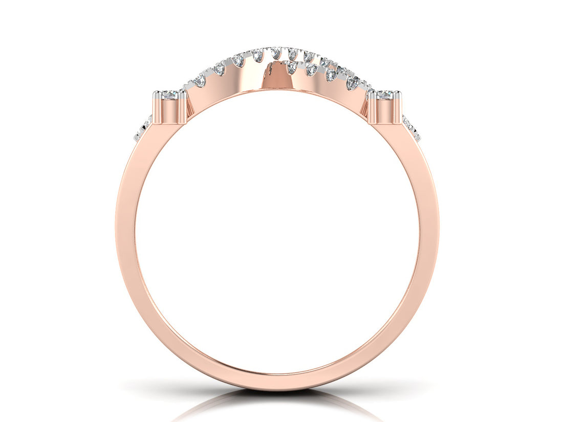 Infinity Bloom Diamond Ring