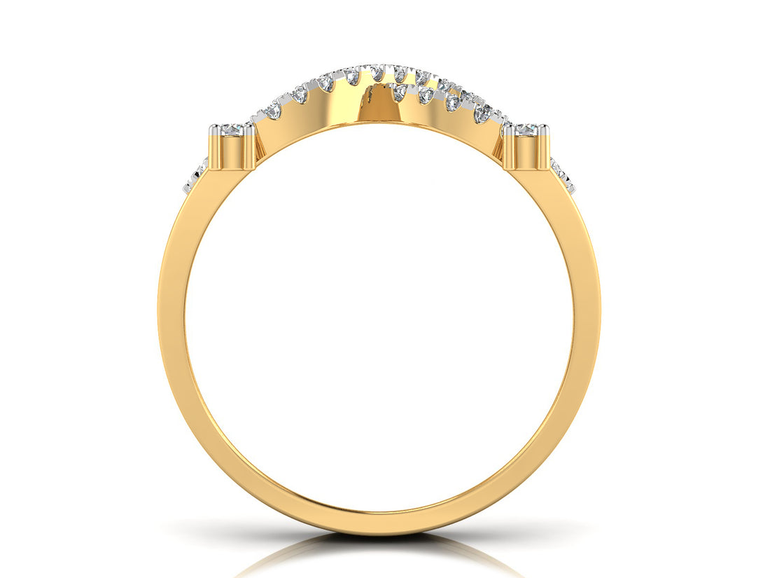 Infinity Bloom Diamond Ring