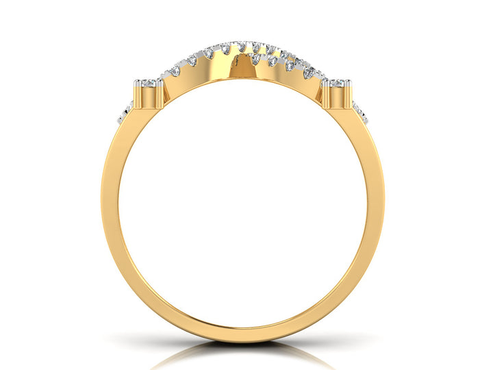 Infinity Bloom Diamond Ring