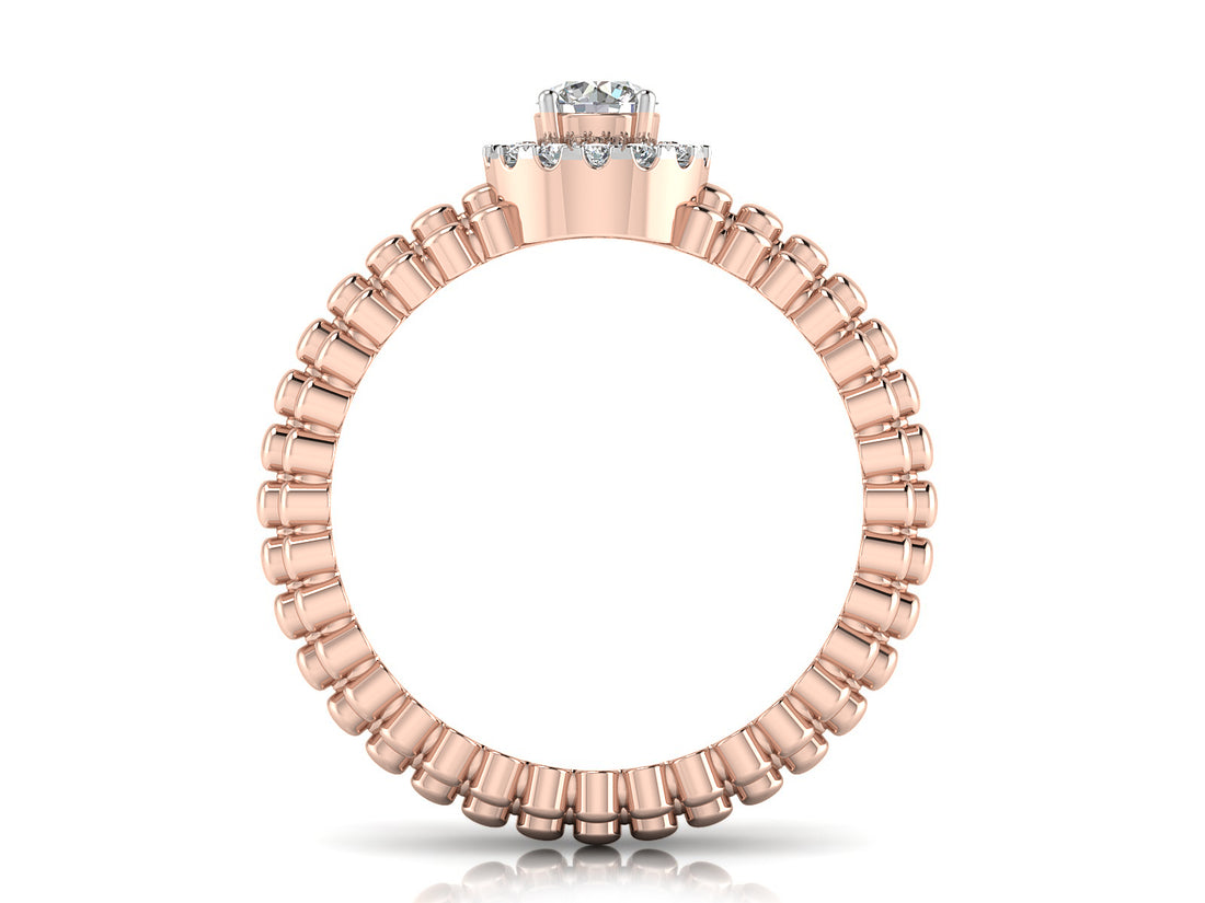 Modern Twists Diamond Ring