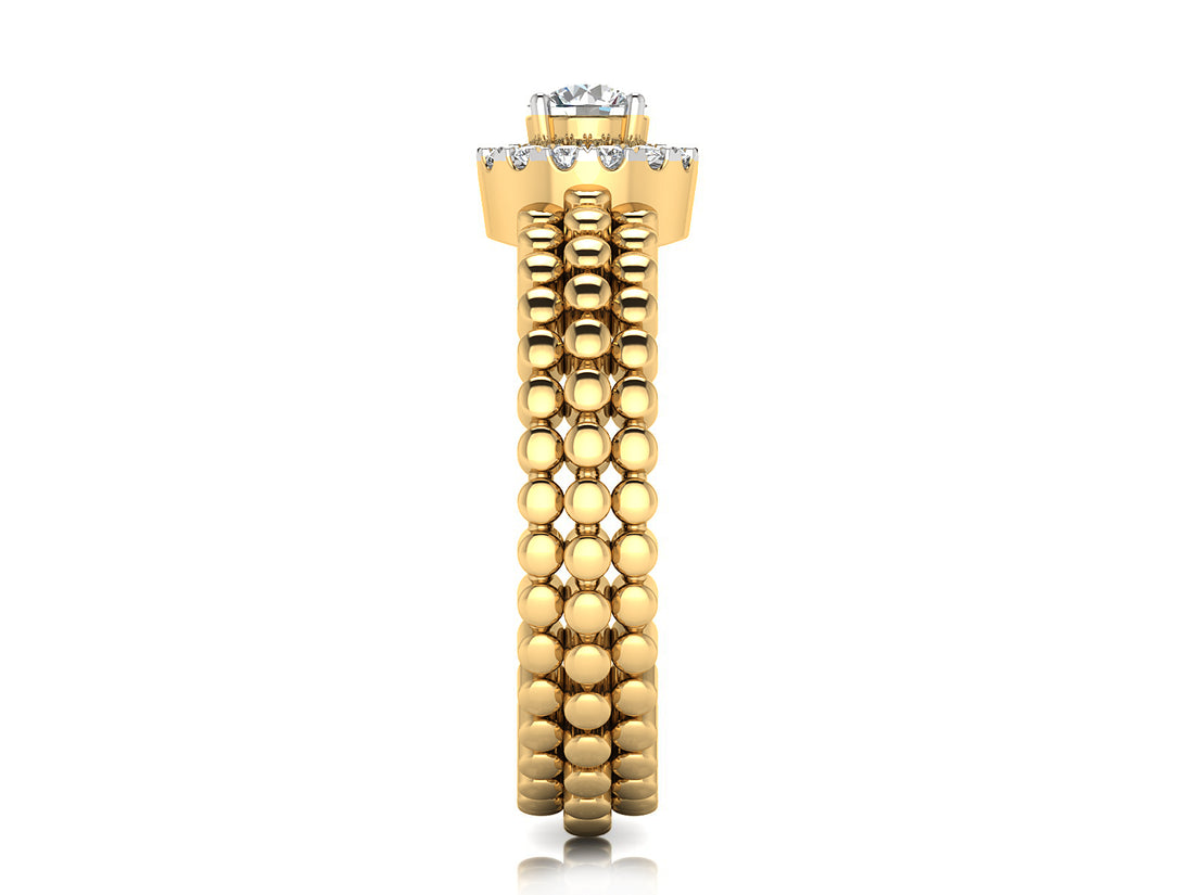 Modern Twists Diamond Ring