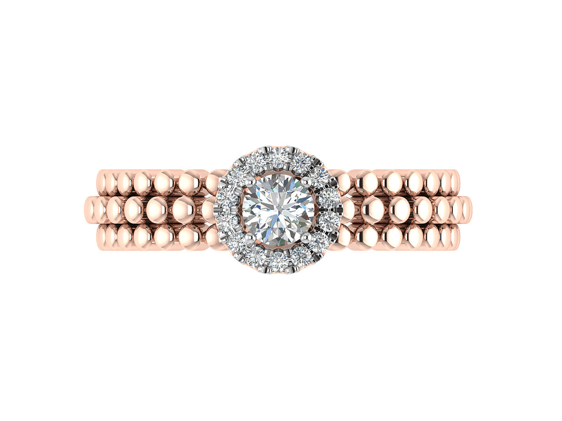 Modern Twists Diamond Ring