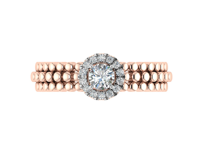 Modern Twists Diamond Ring