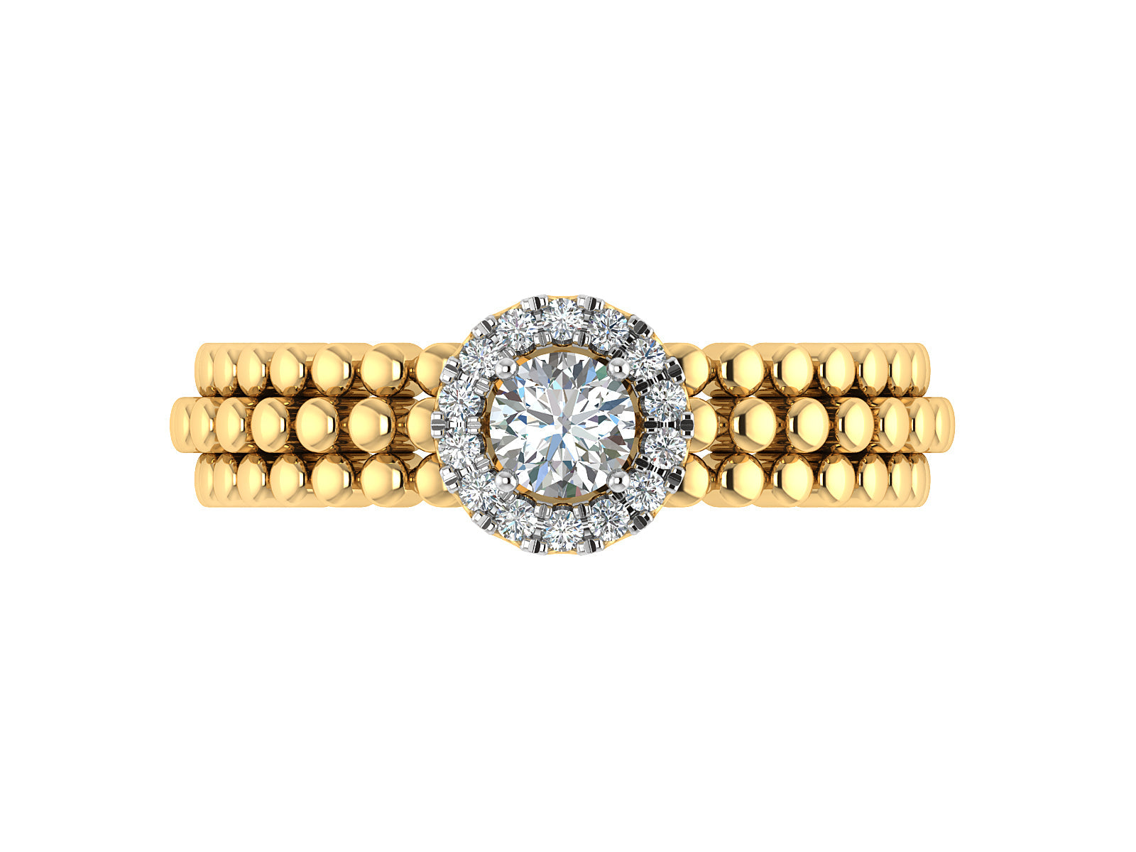 Modern Twists Diamond Ring