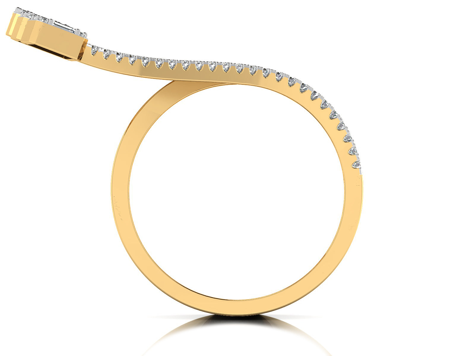 Exquisite Layered  Diamond Ring