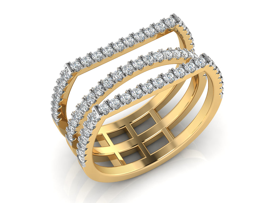 Eternal Lines Diamond Ring