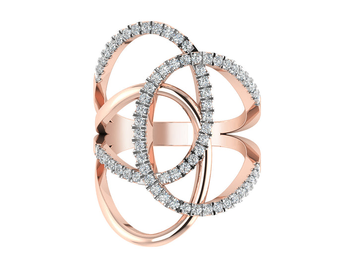 Dual Harmony Diamond Ring