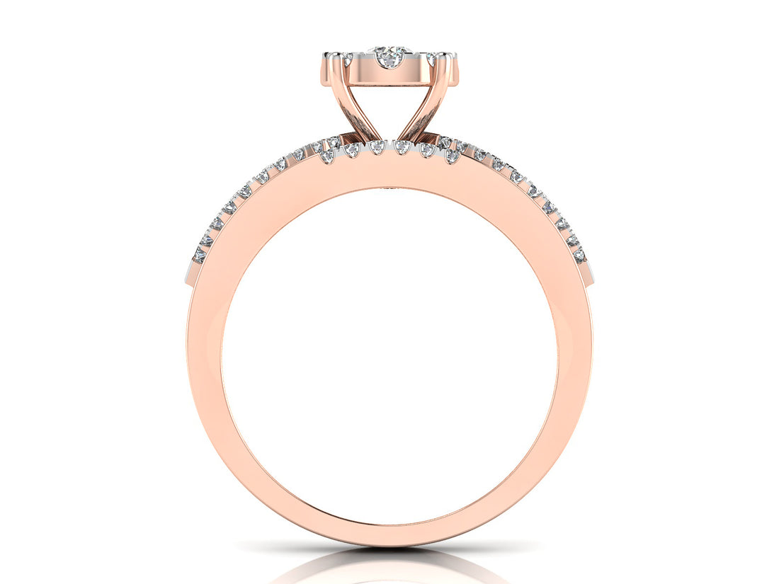 Simple Lusture Diamond Ring