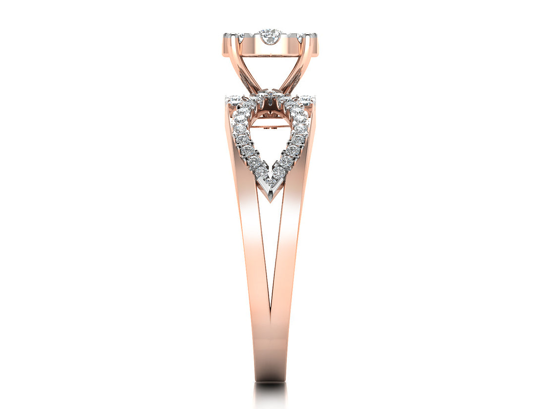 Simple Lusture Diamond Ring