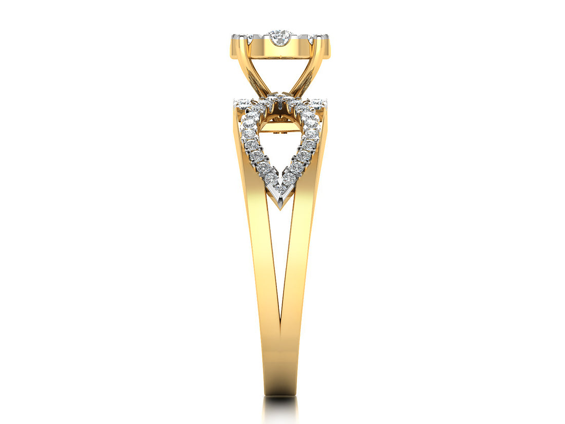 Simple Lusture Diamond Ring