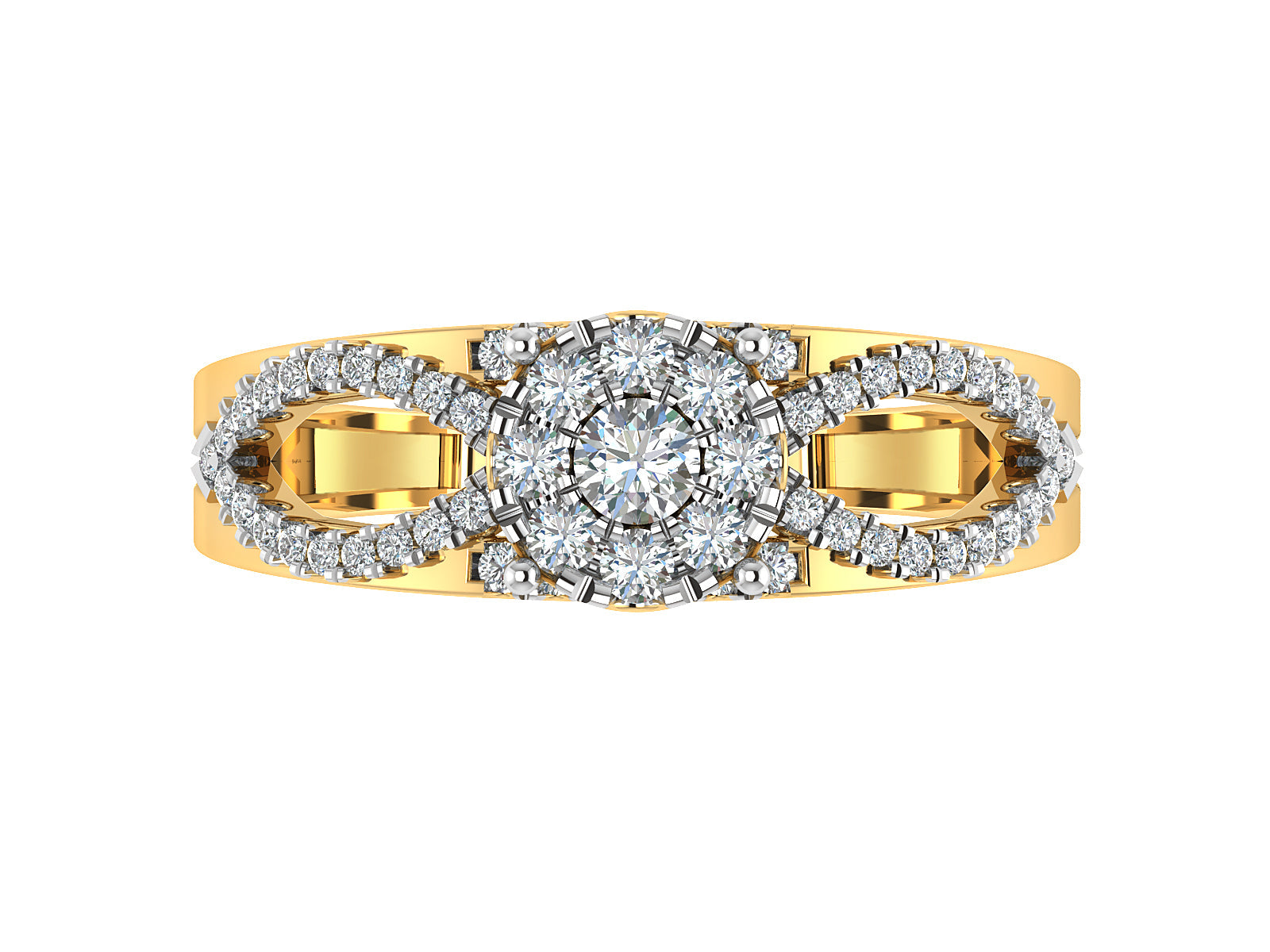 Simple Lusture Diamond Ring