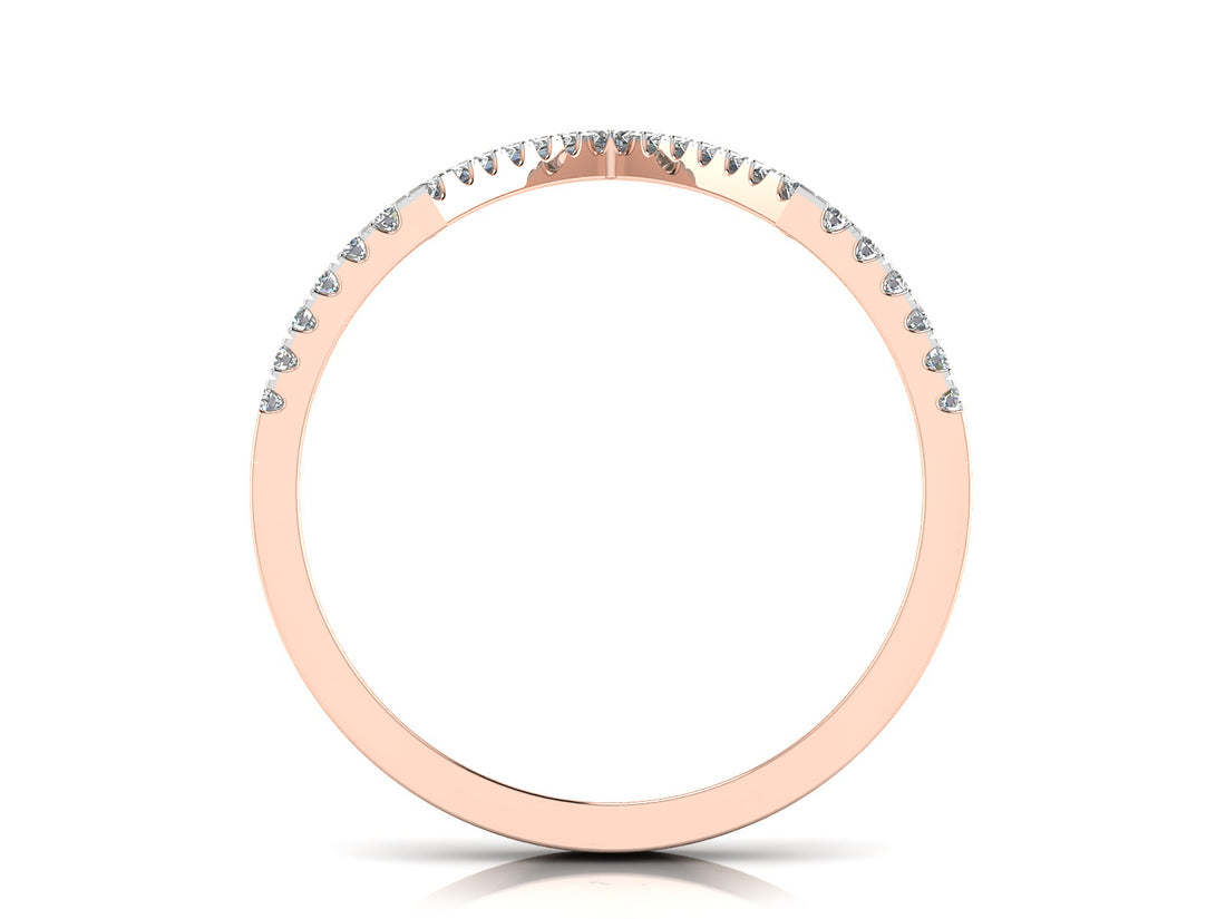 Trio V Shaped Diamond Ring