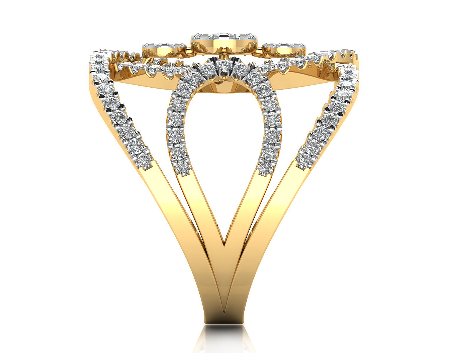 Celestial Glory Diamond Ring