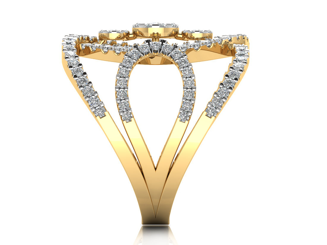 Celestial Glory Diamond Ring