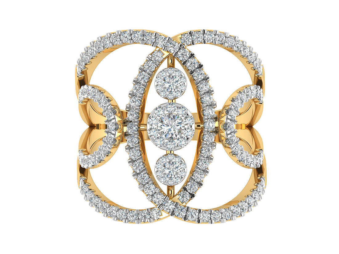 Celestial Glory Diamond Ring