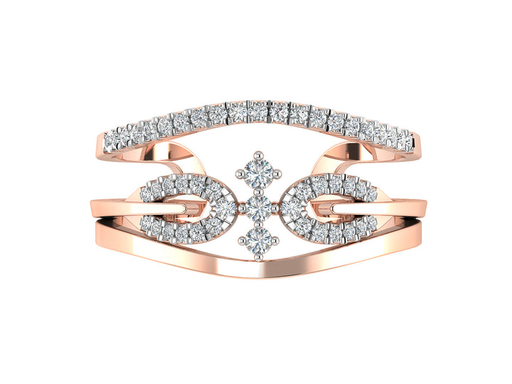 Enchanting Designed Diamond Ring
